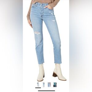 Levi Wedgie Straight Jeans size 29